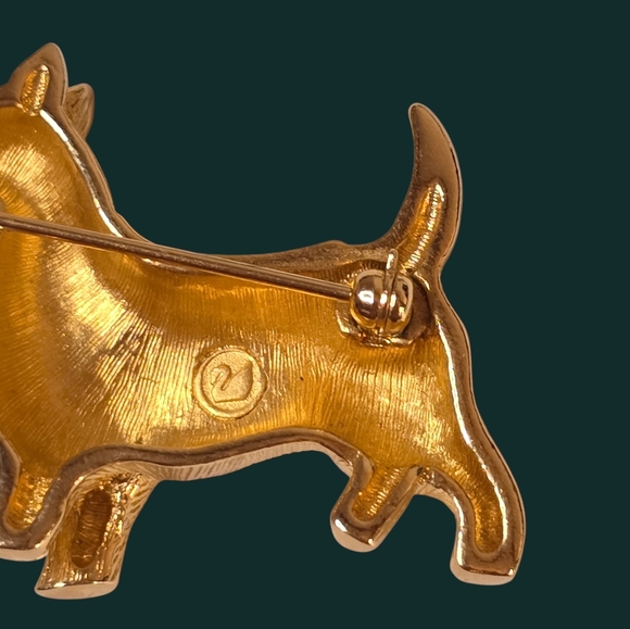 Swarovski Vintage Scottie Brooch - Picture 6 of 6